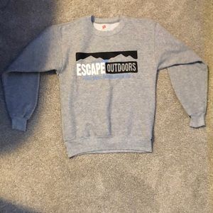 Escape outdoors sweat shirt